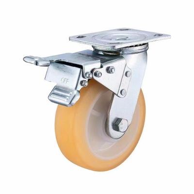 Good price Heavy Duty TPR Medical Casters Silent TPU Casters With Brakes online