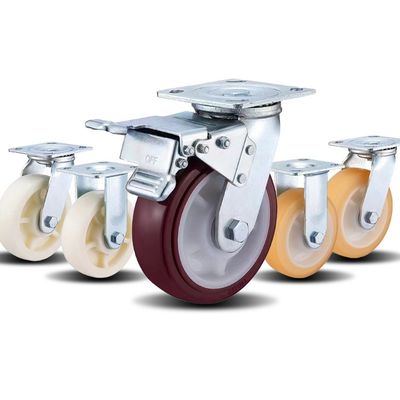 Good price Heavy Duty PA TPR PU PP Casters Industrial Stainless Steel Casters online