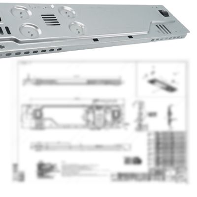 Bon prix Custom Made Pressed Metal Parts Tailored Sheet Metal Solutions en ligne