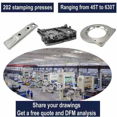 Harga yang bagus OEM Lembar Bagian Logam Produsen Bagian Chassis Otomotif Stamping daring
